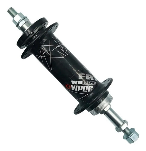 Cubo Traseiro Rosca Freio Disco Fat Bike Aluminio 36 Furos