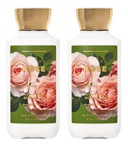  Rose Crema Líquida Corporal Bath & Body Works 2pz Tipo De Envase Frasco Fragancia Rose