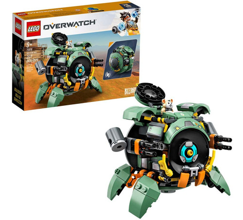 Kit De Construção Lego Overwatch Wrecking Ball 75976 227 Peç