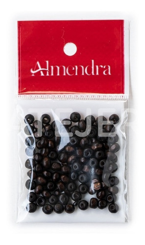 Imagen 6 de 9 de Formas De Madera Almendra Art M801 6mm X 12 Sobres