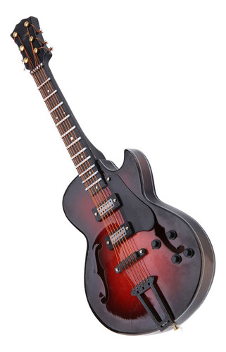Modelo De Instrumento Réplica De Guitarra Clássica Em Miniat