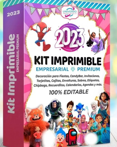 Kit Imprimible Empresarial Premium 2023 Lo Mas Nuevo!