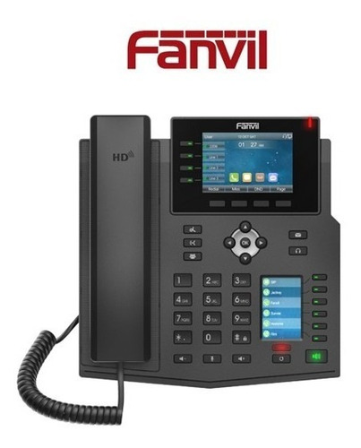 Teléfono Ip Empresarial 16 Líneas Sip  X5u Fanvil