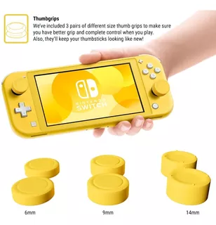 Nintendo Switch Lite Funda Grip Orzly Protección Premium