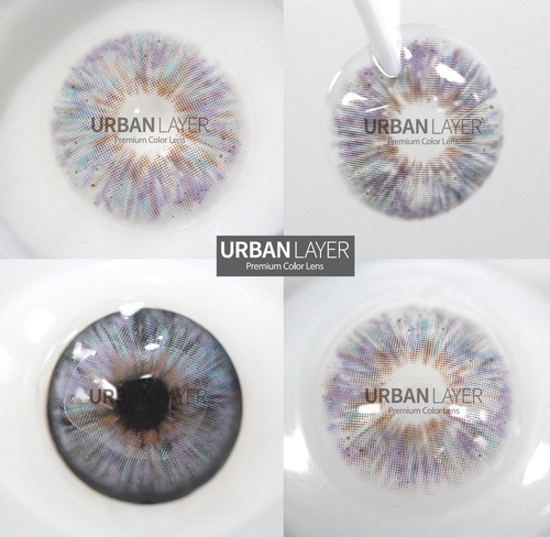 Imagen 4 de 8 de Urban Layer - Monet Gray Lentes De Contacto