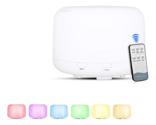 Humidificador Aire Difusor Rgb Aromaterapia Purificador Aire