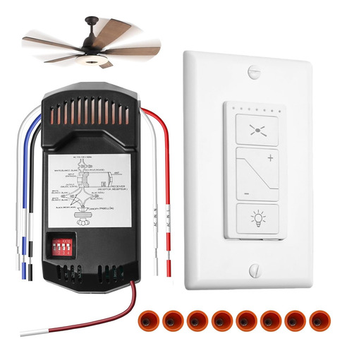 Kit De Control De Interruptor De Luz De Ventilador De Techo