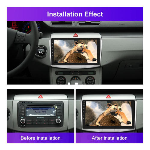 Android 11.0 - Radio Estéreo De Coche Con Carplay Inalámb.