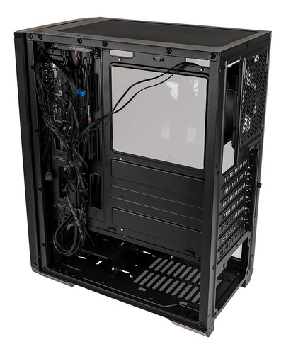 Imagen 8 de 10 de Chasis Bitfenix Nova Mesh Se Tg Negro 4 Argb Ventiladores