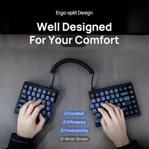 Teclado Mecanico Ergonomico Md770 Rgb Tkl - Cherry Mx