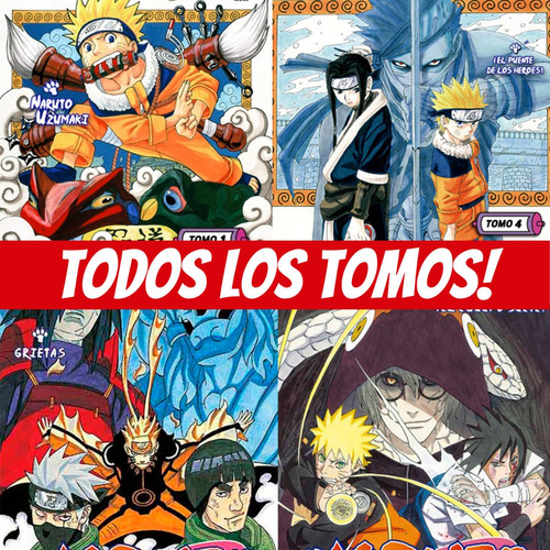 Imagen 1 de 7 de Manga Naruto Elige Tu Tomo Panini  Masashi Kishimoto Shonen 