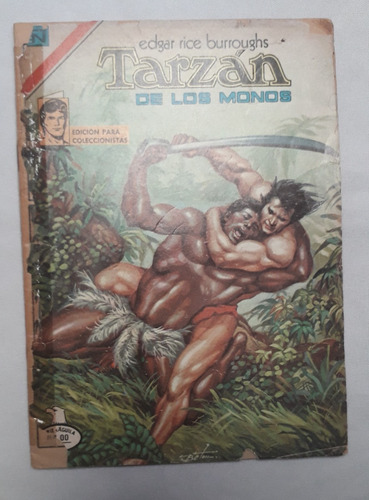 Historieta Comic Antiguo * Tarzan * N° 2-660 Novaro Serie Ag (Usado)