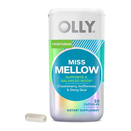 Olly Falta Cápsulas Mellow, Equilibrio Hormonal Y X4hc3