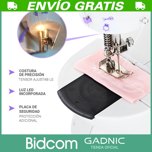 Maquina De Coser Hogar Tipos De Puntada Garantia Domestica