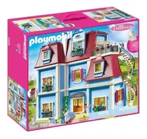 Comprar Playmobil Casa Muñecas +592pcs 2 Figuras Timbre Sonido 70205 Casa De Muñecas