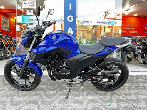 Imagem 2 de 14 de Yamaha Fz 25 Fazer 250 Flex Abs 2021 Azul Impecável