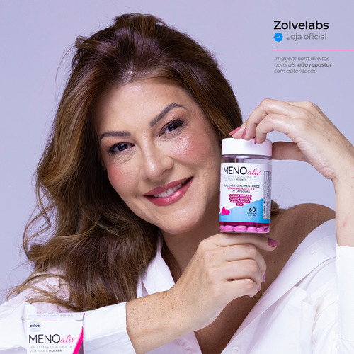 2un Meno Aliv® Com Vitaminas A, D, E E K 60 Cápsulas