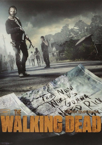 The Walking Dead Quinta Temporada 5 Cinco Dvd