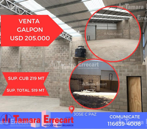 Depósito Galpón  En Venta Ubicado En José C. Paz, G.b.a. Zona Norte, Argentina