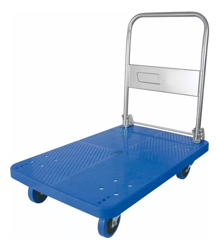 Carro De Carga Yegua Multiuso Plegable 4 Ruedas Manual 300kg