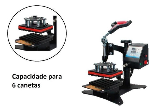 Prensa Térmica Sublimação Caneta 110v Tranfer Importway
