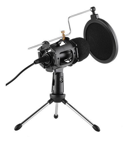 Kit De Micrófono De Video Con Micrófono Mini Trípode De M