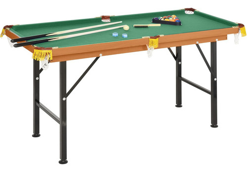 Mesa De Billar Plegable Portátil De 55 Pulgadas
