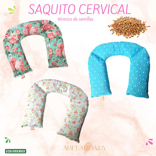  Bolsa Cervical Térmica Semillas 