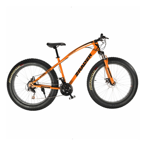 Bicicleta Fat Bike Jaguar Pneu Largo Aro 26 Freio Disco 21v