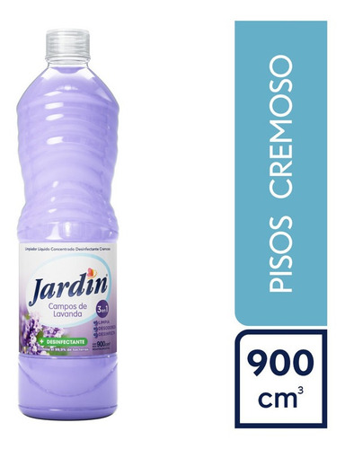 Limpiador Liquido Jardin Cremoso Campos De Lavanda X 900 Ml