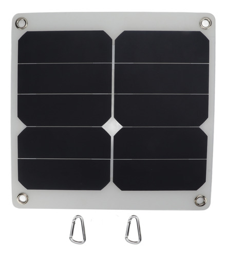 Panel De Carga Solar 15w 5v Mini Portátil De Polisilicio Sem