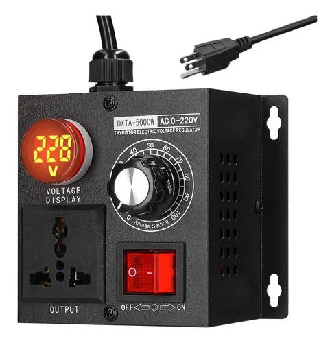 comprar Regulador De Voltaje Monofásico De Voltaje Variable Portátil