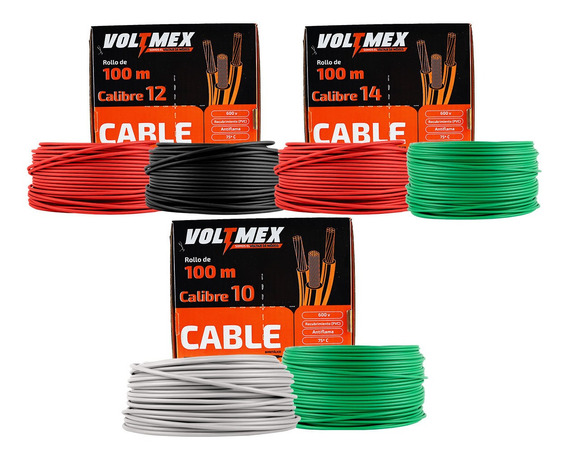 Mañana Surrey réplica Cable Bimetalico Voltmex Componentes Electricos Cables | MercadoLibre 📦