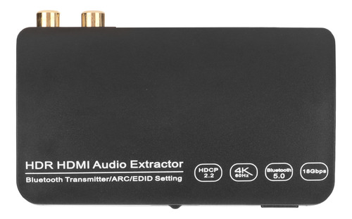 Extractor De Audio Bluetooth 4k 60hz Hdr Synchronous Arc