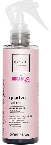 Cadiveu Boca Rosa Hair Quartzo Shine Protetor Térmico 200ml