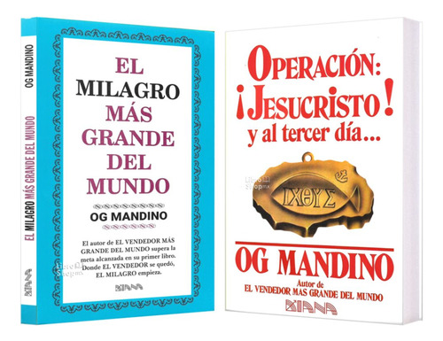 Og Mandino: Milagro Más Grande Mundo + Operación Jesucristo