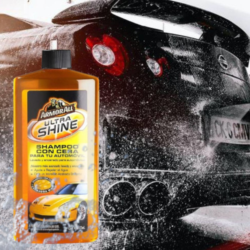Shampoo Carro Armor All Con Cera 473ml Moto Camión