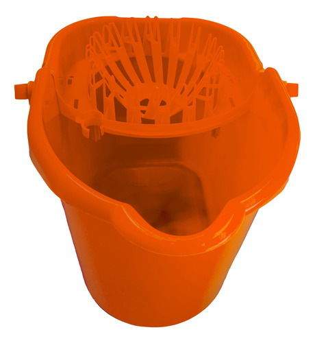 9 Cubeta Con Exprimidor D 10 Litros Exprime Facil La Bonita