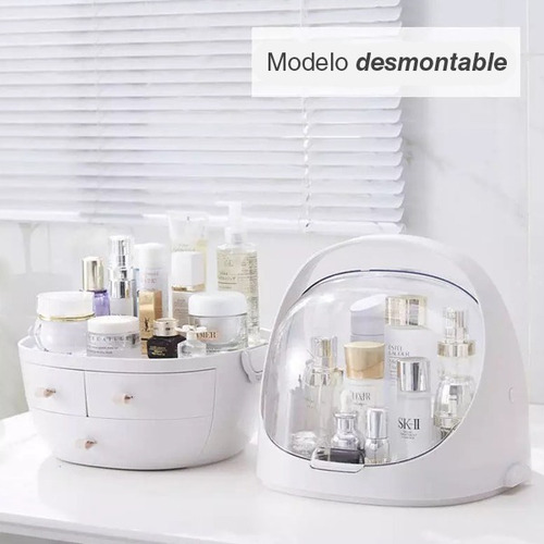 Imagen 5 de 9 de Organizador Porta Cosmeticos Maquillaje Make Up Capsula