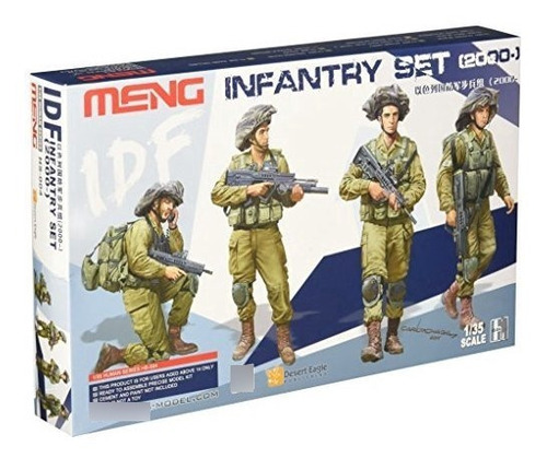 Modelismo Figuras Meng Model 1:35 Idf Infantry Set 2000 Fi