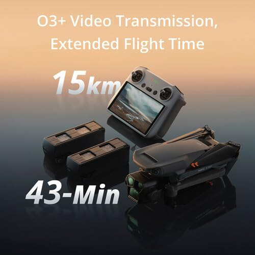 Drone Dji Mavic 3 Pro Con Fly More Combo Y Triple Cámara Plateado