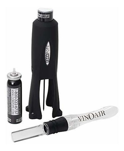 Destapador Cerv Cork Pops Connoisseur Collection Aireador Vi
