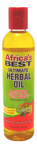 Africas Best Ultimate Herbal Oil 8oz (paquete De 3) Por Afri