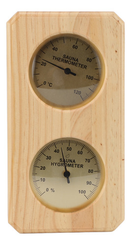 Termómetro E Higrómetro De Sauna 2 En 1 Para Humedad Interio