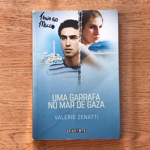 Livro Uma Garrafa No Mar De Gaza - Valérie Zenatti