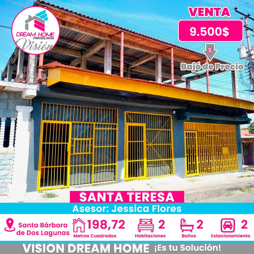 En Venta Casa Con 2 Locales Comerciales En Santa Bárbara De Dos Lagunas Santa Teresa