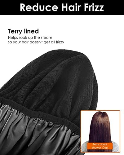 Gorro De Ducha Aquior, Gorro De Ducha Con Forro De Rizo Para