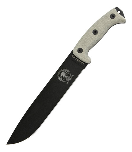 Esee Junglas Blade With Kydex Sheath & Canvas Micarta Handle