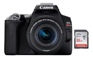 Camara Canon Eos Rebel Sl3+kit 18 55mm 24mp 4k Wi-fi+ 32gb