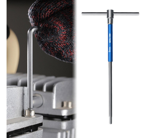 T Maneñir Llave Hexadera Allen Llave De Acero No 5 Mm